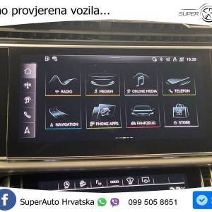 Audi Q8 55 TFSI quattro Aut. 340 KS, PANO+ZRAČ+360+GR SJED+ACC+KEY+HEAD+LANE