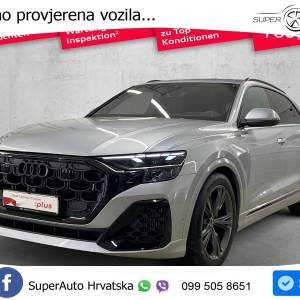 Audi Q8 55 TFSI quattro Aut. 340 KS, PANO+ZRAČ+360+GR SJED+ACC+KEY+HEAD+LANE