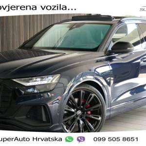 Audi Q8 55 TFSI quattro Aut. S line 340 KS, ZRAČNI+ACC+360+GR SJED+HEAD+PANO