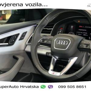 Audi Q8 55 TFSI quattro Aut. S line 340 KS, ZRAČNI+ACC+360+GR SJED+HEAD+PANO