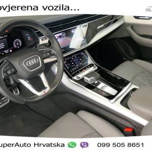 Audi Q8 55 TFSI quattro Aut. S line 340 KS, ZRAČNI+ACC+360+GR SJED+HEAD+PANO