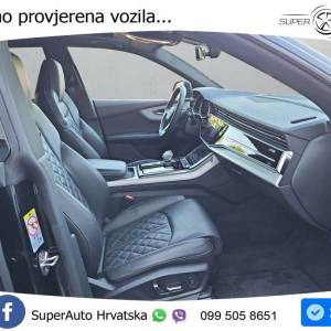 Audi Q8 55 TFSI quattro Aut. S line 340 KS, ZRAČNI+ACC+360+GR SJED+PANO+VIRT