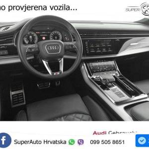 Audi Q8 55 TFSIe quattro Aut. S line 381 KS, ZRAČNI+LED+KAM+GR SJED+HEAD+VIRT