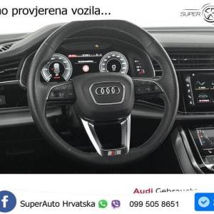 Audi Q8 55 TFSIe quattro Aut. S line 381 KS, ZRAČNI+LED+KAM+GR SJED+HEAD+VIRT