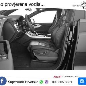 Audi Q8 55 TFSIe quattro Aut. S line 381 KS, ZRAČNI+LED+KAM+GR SJED+HEAD+VIRT