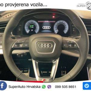 Audi Q8 55 TFSIe quattro Aut. S line 394 KS, ZRAČ+360+ACC+GR SJED+KEY+VIRT+LANE