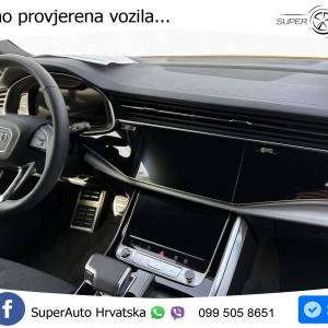 Audi Q8 55 TFSIe quattro Aut. S line 394 KS, 360+ACC+KEY+GR SJED+VIRT+LANE