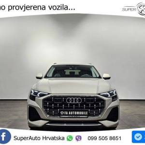 Audi Q8 55 TFSIe quattro Aut. 394 KS, ZRAČ+360+ACC+GR SJED+KEY+HEAD+LANE