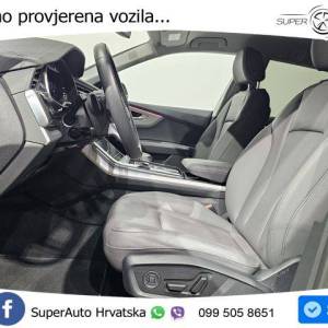 Audi Q8 55 TFSIe quattro Aut. 394 KS, ZRAČ+360+ACC+GR SJED+KEY+HEAD+LANE