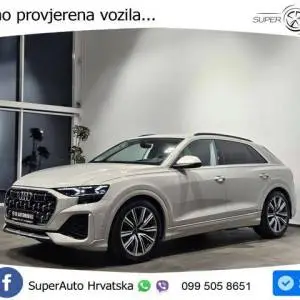Audi Q8 55 TFSIe quattro Aut. 394 KS, ZRAČ+360+ACC+GR SJED+KEY+HEAD+LANE