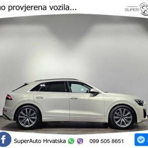 Audi Q8 55 TFSIe quattro Aut. 394 KS, ZRAČ+360+ACC+GR SJED+KEY+HEAD+LANE
