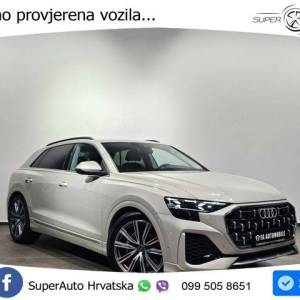Audi Q8 55 TFSIe quattro Aut. 394 KS, ZRAČ+360+ACC+GR SJED+KEY+HEAD+LANE