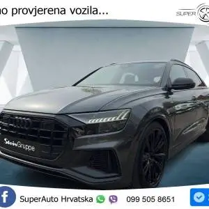 Audi Q8 60 TFSIe quattro Aut. S line 462 KS, PANO+ZRAČ+360+GR SJED+ACC+HEAD+LANE