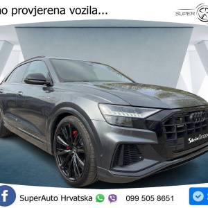 Audi Q8 60 TFSIe quattro Aut. S line 462 KS, PANO+ZRAČ+360+GR SJED+ACC+HEAD+LANE