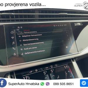 Audi Q8 60 TFSIe quattro Aut. S line 462 KS, PANO+ZRAČ+360+GR SJED+ACC+HEAD+LANE