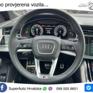 Audi Q8 60 TFSIe quattro Aut. S line 462 KS, PANO+ZRAČ+360+GR SJED+ACC+HEAD+LANE