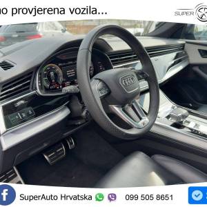 Audi Q8 60 TFSIe quattro Aut. S line 462 KS, PANO+ZRAČ+360+GR SJED+ACC+HEAD+LANE