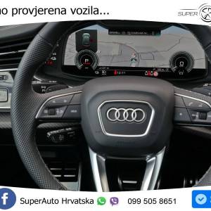 Audi Q8 60 TFSIe quattro Aut. S line 489 KS, ZRAČNI+ACC+360+GR SJED+HEAD+VIRT