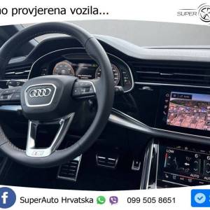 Audi Q8 60 TFSIe quattro Aut. S line 489 KS, ZRAČNI+ACC+360+GR SJED+HEAD+VIRT
