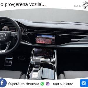 Audi Q8 60 TFSIe quattro Aut. S line 489 KS, ZRAČNI+ACC+360+GR SJED+HEAD+VIRT