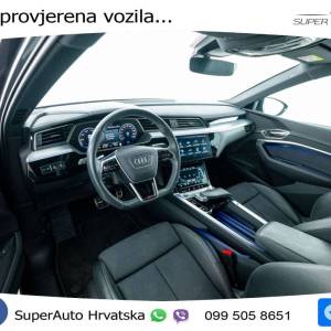 Audi Q8 e-tron SB 50 quattro 2xS line 340 KS, ZRAČNI+360+GR SJED+VIRT+NAVI