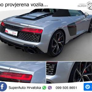Audi R8 Spyder 5.2 FSI V10 Aut. RWD performance 570 KS, KAM+GR SJED+B&O