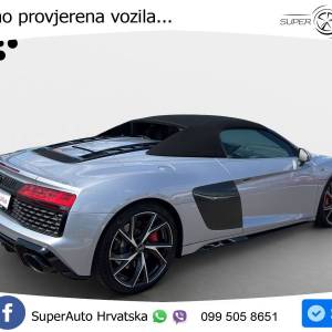 Audi R8 Spyder 5.2 FSI V10 Aut. RWD performance 570 KS, KAM+GR SJED+B&O