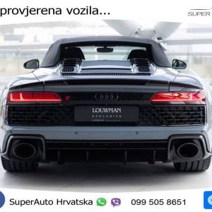 Audi R8 Spyder Performance 5.2 FSI V10 quattro Aut. 620 KS, KAM+LED+GR SJED+VIRT