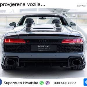 Audi R8 Spyder Performance 5.2 FSI V10 quattro Aut. 620 KS, KAM+LED+GR SJED+VIRT