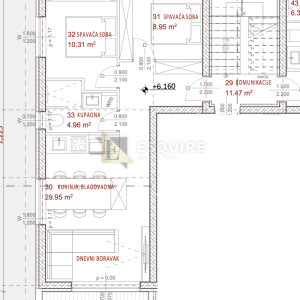BIBINJE – Moderan dvosoban stan S6 u stambeno poslovnom objektu - 62m2