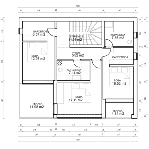 Biograd, Drage, Villa 1. red do mora, 175 m2, bazen