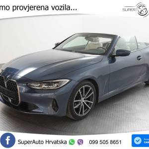 BMW 420d Cabrio Aut. 190 KS, LED+KAM+GR SJED+VIRT+ASIST