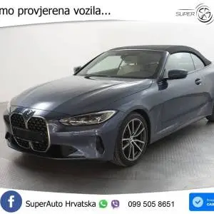 BMW 420d Cabrio Aut. 190 KS, LED+KAM+GR SJED+VIRT+ASIST