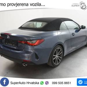BMW 420d Cabrio Aut. 190 KS, LED+KAM+GR SJED+VIRT+ASIST