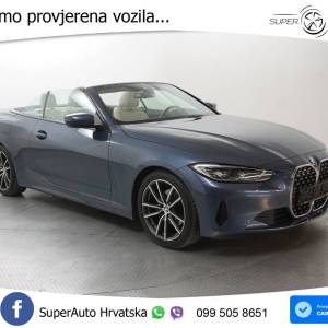 BMW 420d Cabrio Aut. 190 KS, LED+KAM+GR SJED+VIRT+ASIST