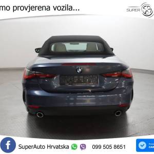 BMW 420d Cabrio Aut. 190 KS, LED+KAM+GR SJED+VIRT+ASIST