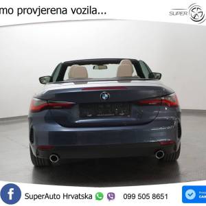 BMW 420d Cabrio Aut. 190 KS, LED+KAM+GR SJED+VIRT+ASIST