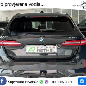 BMW 520d Touring Aut. M Sport 197 KS, PANO+360+ACC+GR SJED+KEY+HEAD+LANE