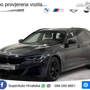 BMW 520d Touring xDrive Aut. M Sport 190 KS, PANO+KAM+ACC+GR SJED+HEAD+KEY+LANE