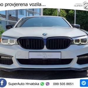 BMW 520d xDrive Steptronic M Sport 190 KS, REG 01/27 TEM+KAM+GR SJED+LED+VIRT