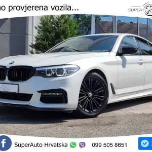 BMW 520d xDrive Steptronic M Sport 190 KS, REG 01/27 TEM+KAM+GR SJED+LED+VIRT