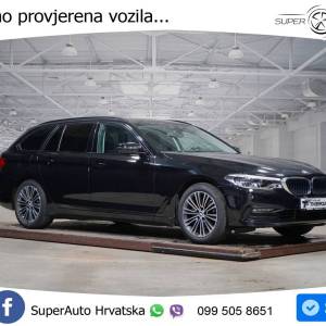 BMW 520i Touring Aut. 184 KS, ACC+360+GR SJED+LED+NAVI