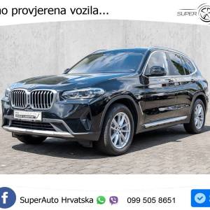 BMW X3 xDrive 20d Aut. 190 KS, KAM+LED+GR SJED+VIRT+NAVI+ASIST