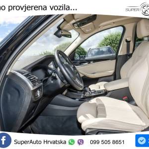BMW X3 xDrive 20d Aut. 190 KS, KAM+LED+GR SJED+VIRT+NAVI+ASIST
