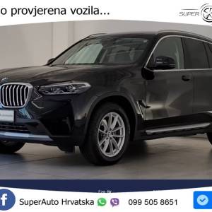 BMW X3 xDrive 20d Aut. 190 KS, KAM+LED+GR SJED+VIRT+NAVI