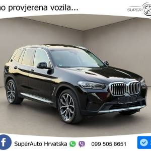 BMW X3 xDrive 20d Aut. 190 KS, ACC+KAM+LED+GR SJED+PANO+VIRT+NAVI+ASIST