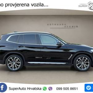 BMW X3 xDrive 20d Aut. 190 KS, ACC+KAM+LED+GR SJED+PANO+VIRT+NAVI+ASIST