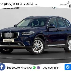 BMW X3 xDrive 20d Aut. 190 KS, ACC+KAM+GR SJED+VIRT+NAVI