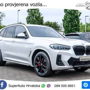 BMW X3 xDrive 20d Aut. M Sport 190 KS, ACC+KAM+GR SJED+PANO+HEAD+ASIST