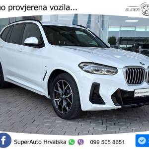 BMW X3 xDrive 20d Aut. M Sport 190 KS, KAM+LED+GR SJED+VIRT+NAVI+ASIST